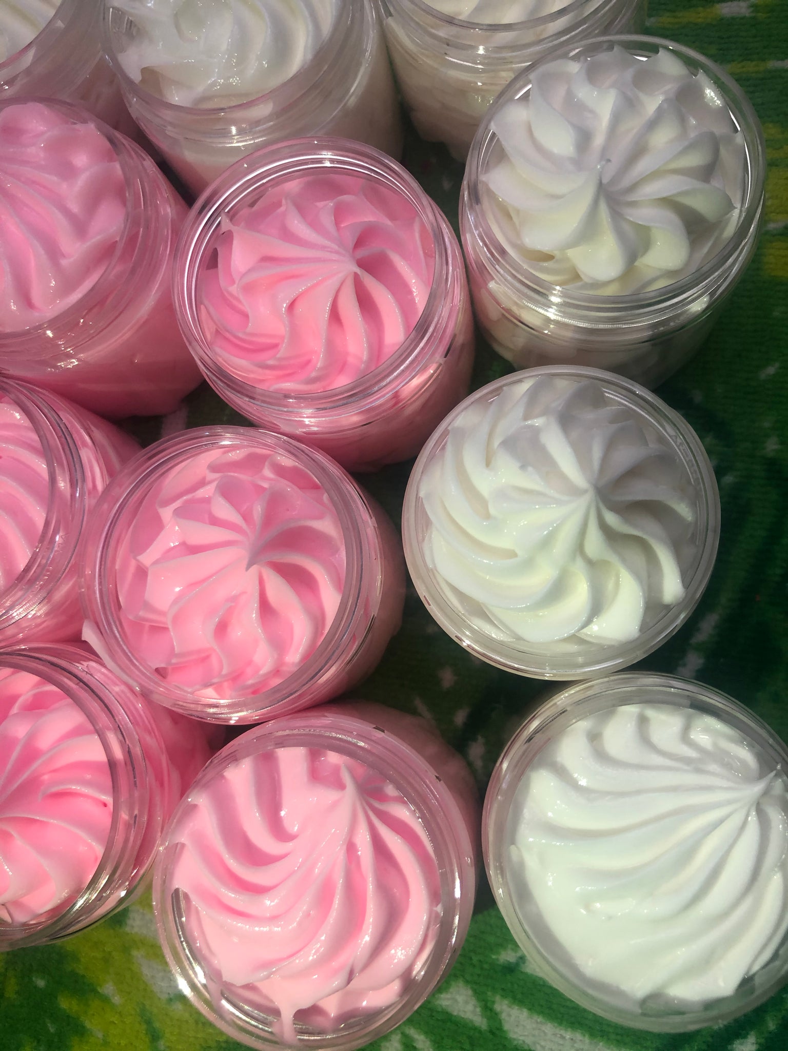 Body butter samples